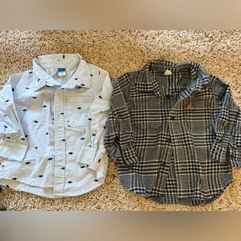 Old Navy/Gap Kids Bundle of Swrater, Button Downs, Sweatshirt